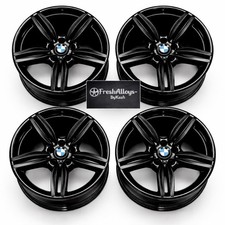 BMW 19” 351M Genuine Square Setup Alloy Wheels: Gloss Black - Fits F11