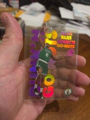 1998-99 Skybox Basketball EX-Century Dunk'N Go-Nuts Antoine Walker!! Celtics