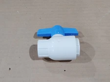 PVC, BALL VALVE; 0.75" (3/4"), SLIP X FNPT, SPEARS MFG, P/N: 2629-007, QTY: 1