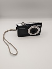 Samsung TL205 Dual LCD Digital Camera Black 12.2MP 3x Zoom TESTED Screen Wear w/