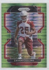 2021 Panini Prizm Rookie Neon Green Pulsar Prizm Zaven Collins #432 07d5