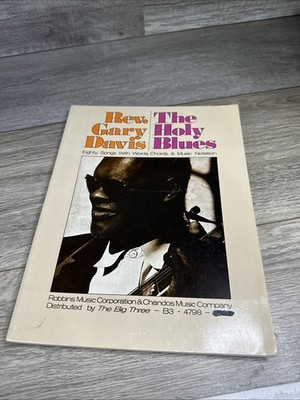 Rev. Gary Davis Song Book-Holy Blues-80 Songs
