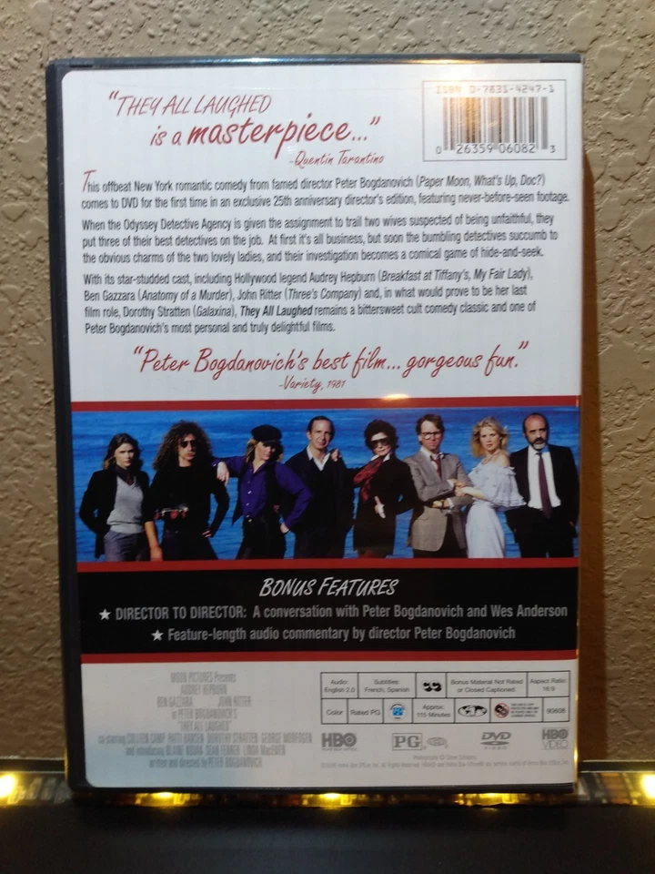 They All Laughed DVD 1981 - Image 2 of 4