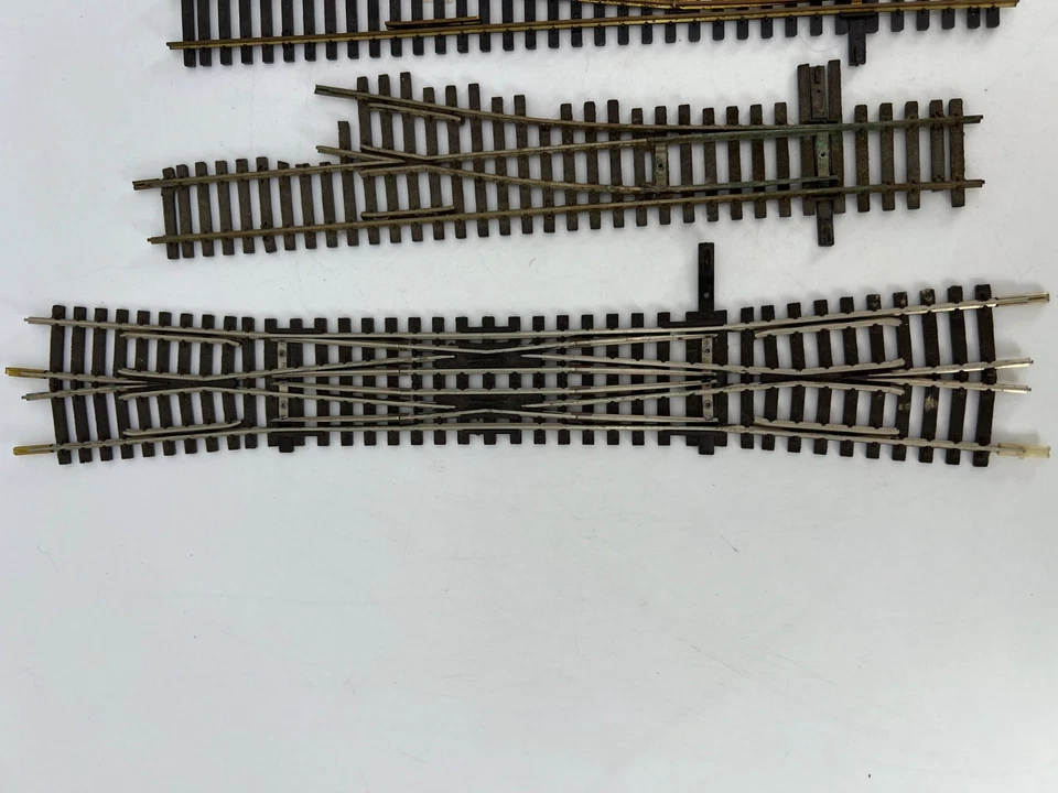 Shinohara HO Scale Lot of (4) Switch Right Track/Double Slip Good Condition - Image 2 of 4