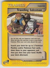 Traveling Salesman 137/147 Uncommon Aquapolis Pokemon LP on eBay