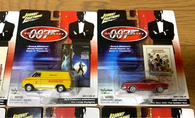 Johnny Lightning 007 James Bond 40th Anniversary Diecast Cars (12