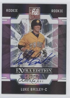 2009 Donruss Elite Extra Edition Rookie 475/475 Luke Bailey #132 Auto 0i0