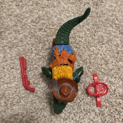 Teenage Mutant Ninja Turtles Leatherhead Complete 1989 Playmates Vintage TMNT
