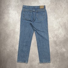 Vintage 70s/80s Lee Rider Denim Jeans Men's 33 31x28" Straight Leg Western