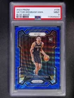 2023-24 Panini Prizm Victor Wembanyama #136 RC Rookie Blue Wave PSA 9