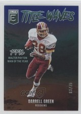 2025 Panini Donruss Elite Title Waves Blue 63/75 Darrell Green #7 HOF