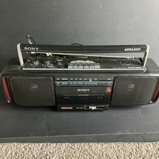 Vintage SONY Mega Bass Radio Cassette Player ...