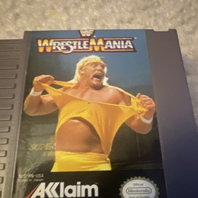 WWF WrestleMania Nintendo NES Wrestling Sports NTSC-U/C cartuccia gioco
