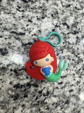 Monogram 3D Figural Bag Clip The Little Mermaid 30th Anniversary Ariel