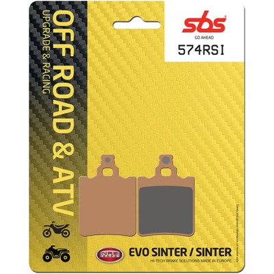 SBS 574RSI Offroad Racing Sinter Bremsbeläge   Leistung für Motocross Fahrer hin