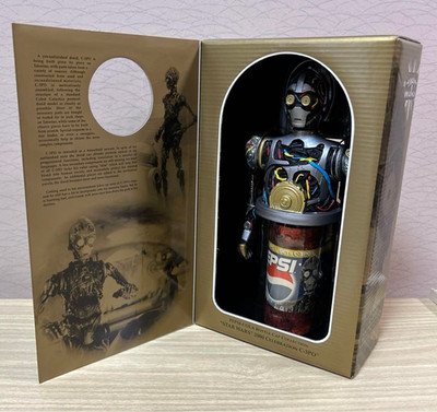 rare Star Wars Pepsi 2000 Limited C-3PO Can Holder Japan Promo Exclusive Figure