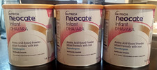 3 New Neocate Nutricia Hypoallergenic Infant Cans DHA/ARA 14.1 oz Ex 6/2026