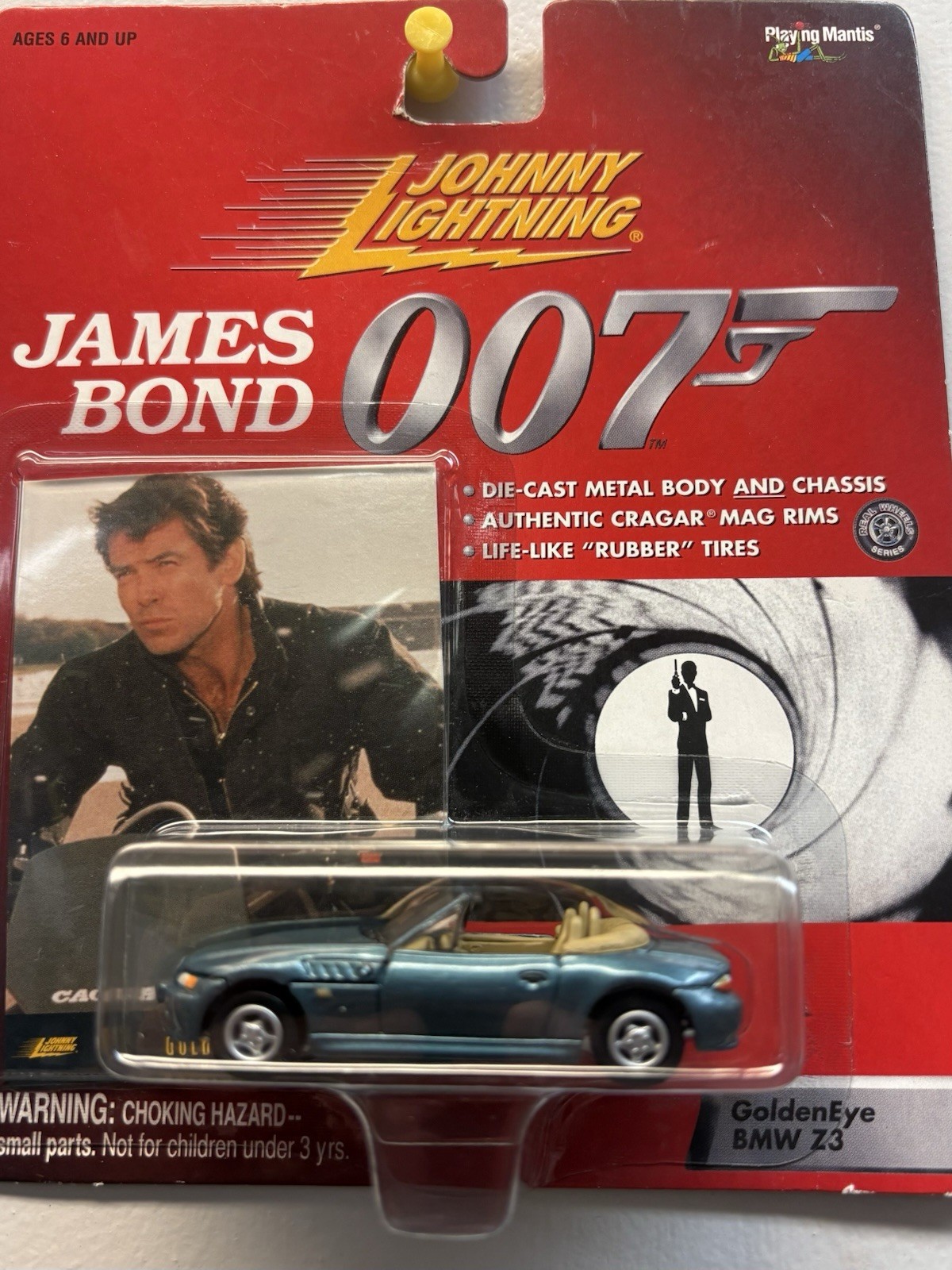 Johnny Lightning James Bond 007 GoldenEye BMW Z3 Diecast 1:64