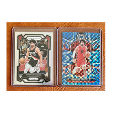Portland Trail Blazers 2 Card Lot Shaedon Sharpe Silver Prizm Matisse Thybulle