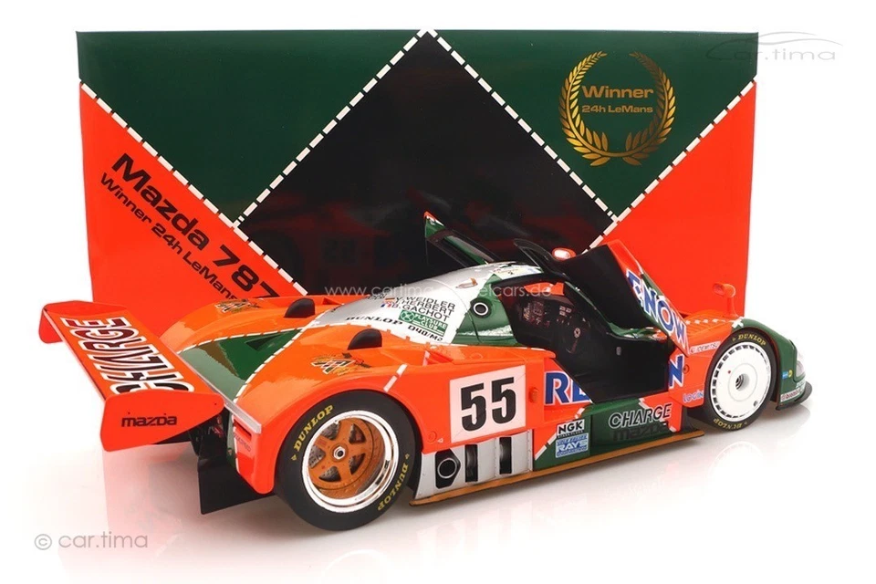 Mazda 787B Winner 24h Le Mans 1991 Gachot/Herbert/Walker Werk83 1:12 W1201201 - Image 2 of 4