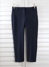 ANN TAYLOR NWT 89 Navy The Ankle Slim Leg Dress Pants in Curvy Fit Size 4