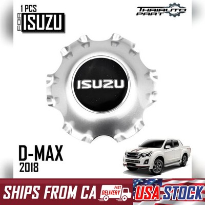 Wheel Center Cap Silver Cover 1x For Isuzu D-max DMAX Pickup 2016-2018