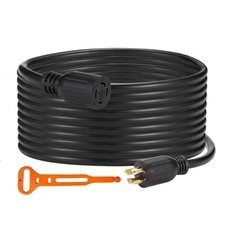 30 Amp 10-40ft RV/Generator Power Cord L14-30P to L14-30R Wire Extension Cord