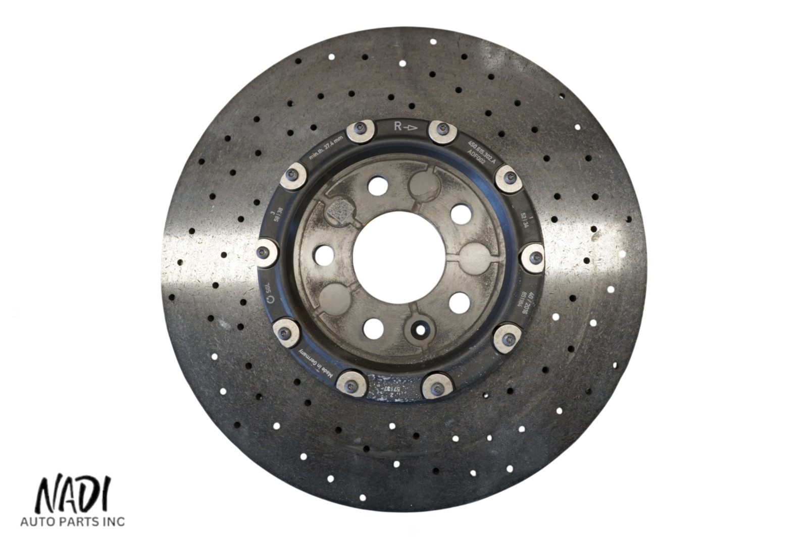 Audi R8 2017-2023 Front Right Brake disc P/N 4S0615302A