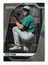 2025 Panini Prizm #58 Ryan Sloan Seattle Mariners Baseball