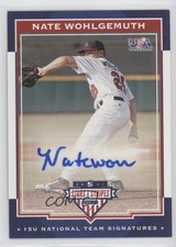 2017 Panini USA Baseball Stars & Stripes 86/199 Nate Wohlgemuth #19 Auto 0g4