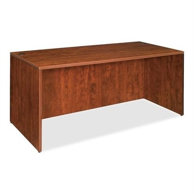 Lorell LLR69411 Essentials Desk 47.3'' Cherry Laminate