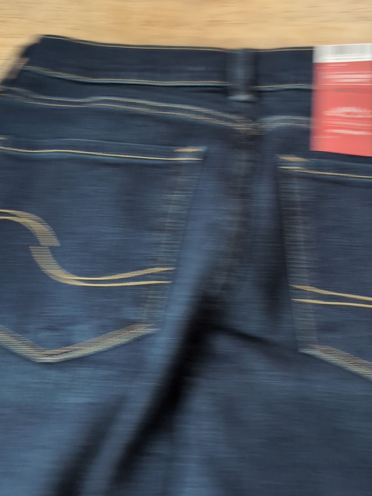 Signature by Levi Strauss Women's Mid Rise Straight Leg 4M Stretch Denim Jeans  thumbnail 8