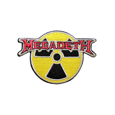 Megadeth Patch, Megadeth Embroidered Iron On Patch, Metal Band Patch