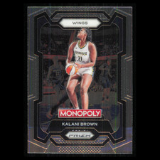 Kalani Brown #47 2024 Panini Prizm Monopoly WNBA Dallas Wings Basketball Card NM