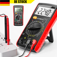 Profi Digital Multimeter Messgerät Voltmeter Strom Amperemeter Kapazität …