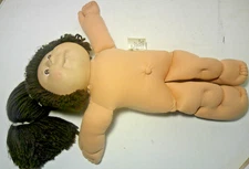 Vintage Cabbage Patch Kids Doll ~1982~ Brown Hair & Eyes~ 17" Tall ~ Lot 4
