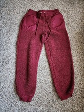 Boys Burgundy Pants Size L/G 11-13