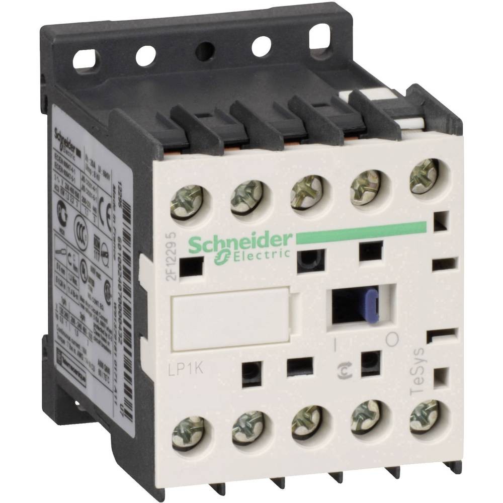 Contacteur de Puissance 6A TeSys K LP1K0610BD3 Commande Moteur 24V CC