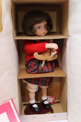 Ashton Drake Galleries School Girl Jenny Doll By Dianna Effner 1997