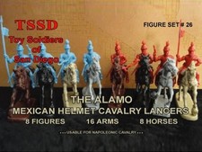 TSSD026 MEXICAN HELMET CAVALRY LANCERS . By Toys soldiers of S. Diego
