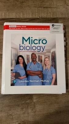 Pearson Microbiology: Basic & Clinical Principles L Norman-McKay Hardcover White