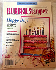 The Rubber Stamper Magazine - March 2003 - NEW  NLA