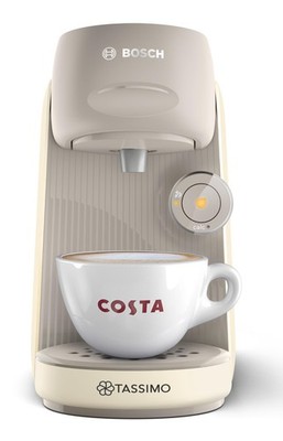 Tassimo by Bosch Finesse Friendly Pod Kaffeemaschine in Creme TAS167PGB 