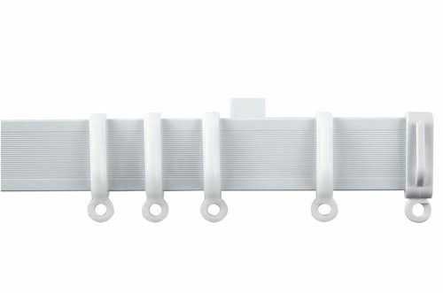 Streamline Bendable Alu Bay & Straight Window Made To Measure Curtain Track Rail - Picture 21 of 59