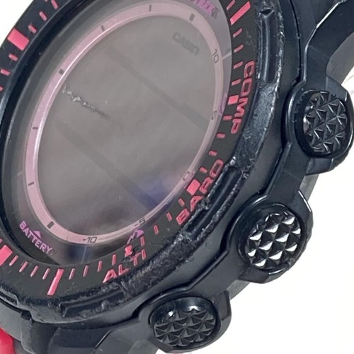 【AS-IS】CASIO Pro Trek PRG-330-4AJF Triple Sensor Ver.3 Solar Watch w/BOX JAPAN - Picture 6 of 8