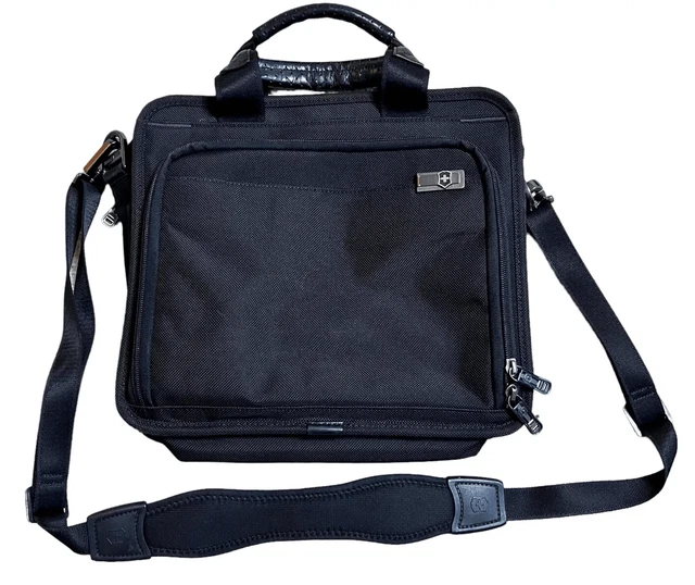 Victorinox Nylon Black Bags for Men
