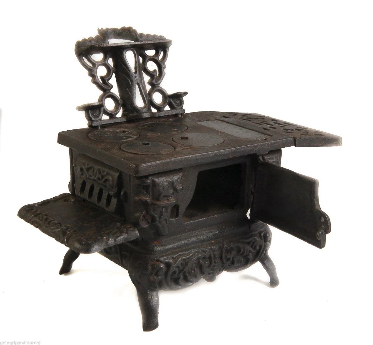 CRESCENT Miniature Childs Cast Iron Pot Belly Stove Vintage | eBay