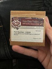 19 pin ms circular feedthrough on a NW40 KF Flange.