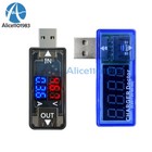 Dual LED 5V Digital USB Strom Spannungsmesser Voltmeter Leistungsdetektor Amperemeter