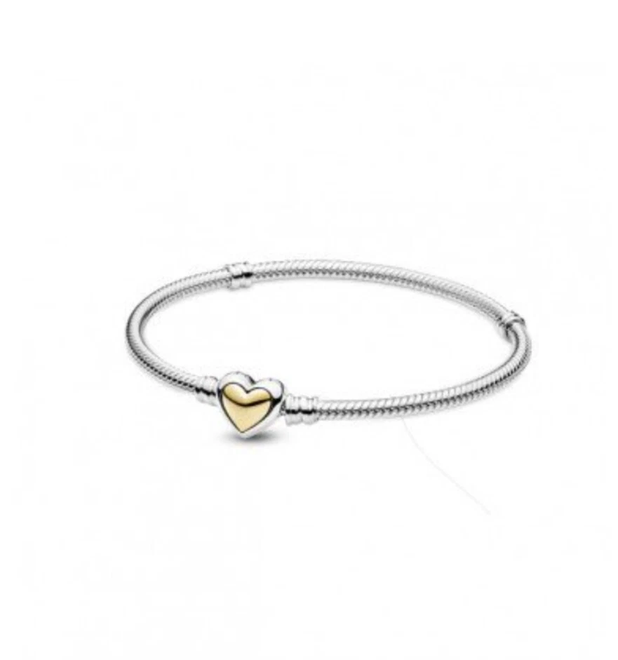 Pandora Passions 16 cm 585 Gold & 925 Silber mit Herzverschluss - Bild 3 von 4